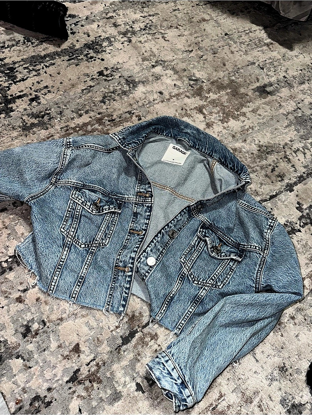 Garage Women's Blue Denim Jean Jacket